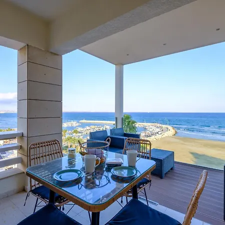 Apartman Lazuli Sea View Beachfront Ap 254 Lárnaka