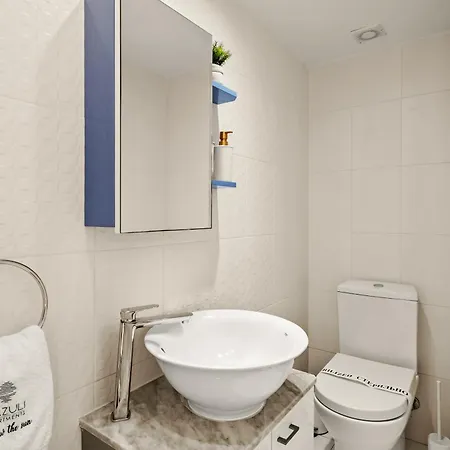 Lazuli Sea View Beachfront Ap 254 Apartmán Larnaca